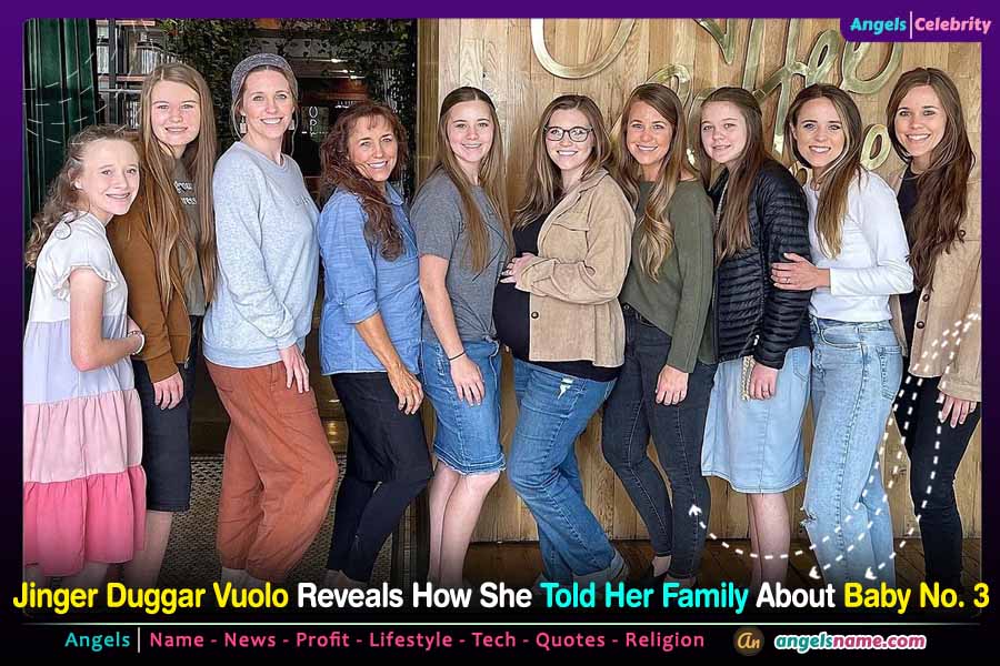 Jinger Duggar Vuolo Shares the Sweet Story of Telling Her Family About Baby No. 3