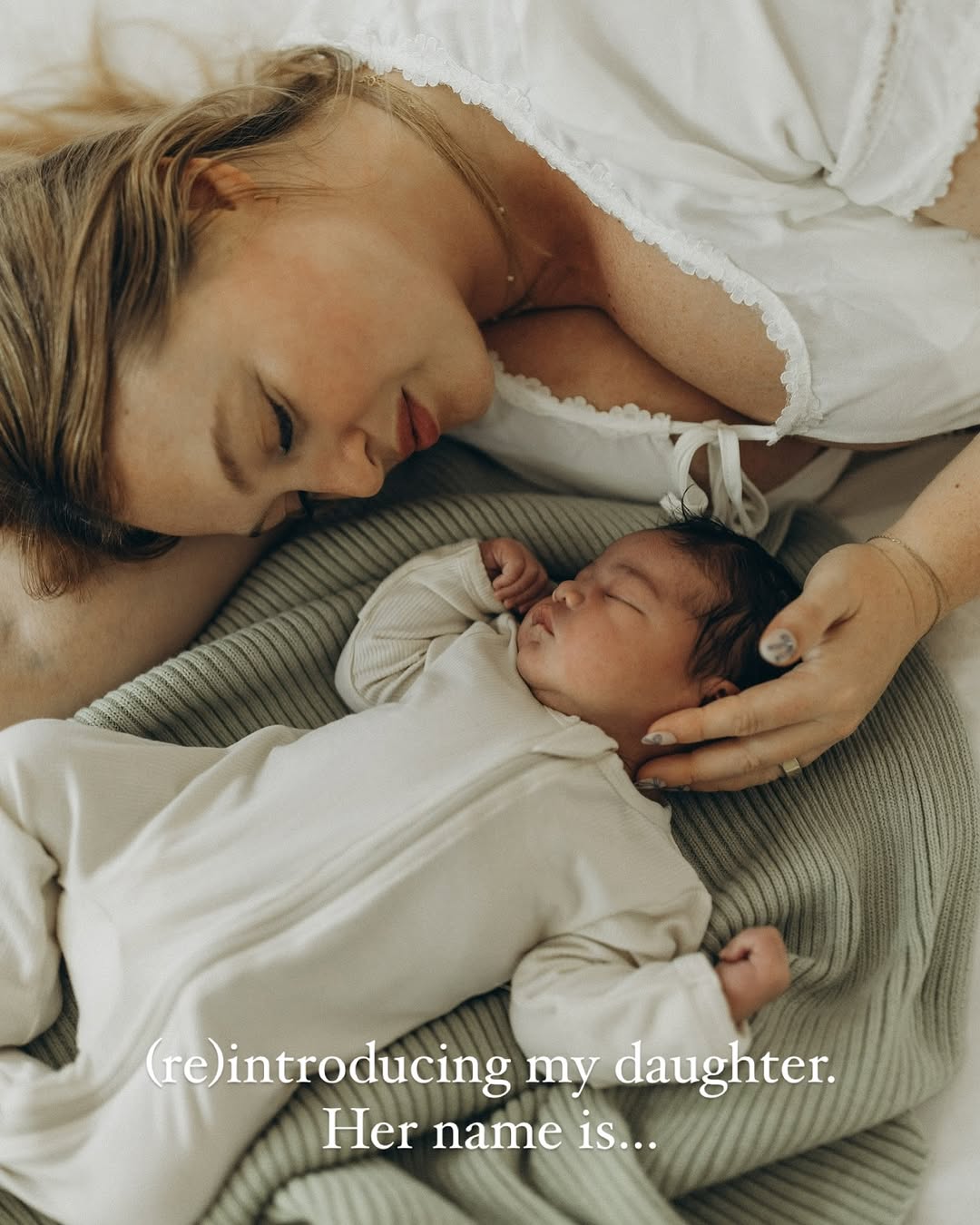 Supermodel Iskra Lawrence Reveals Baby #2’s Name!