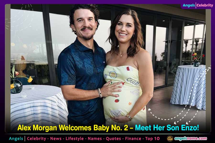 Alex Morgan Welcomes Baby No. 2, a Son Named Enzo!