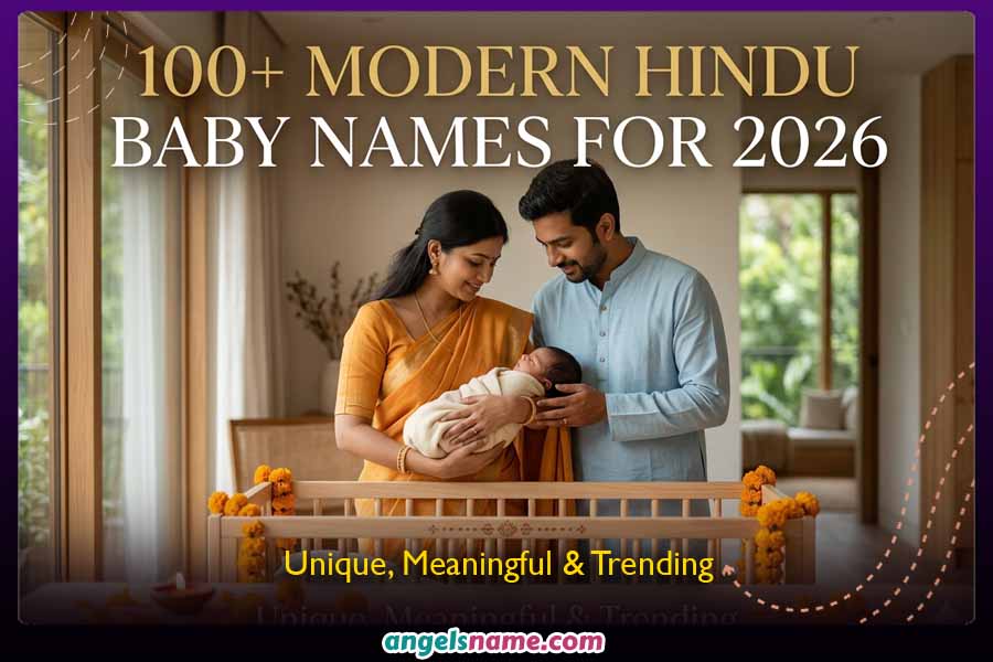 100+ Modern Hindu Baby Names for 2026 (Unique &amp; Meaningful)
