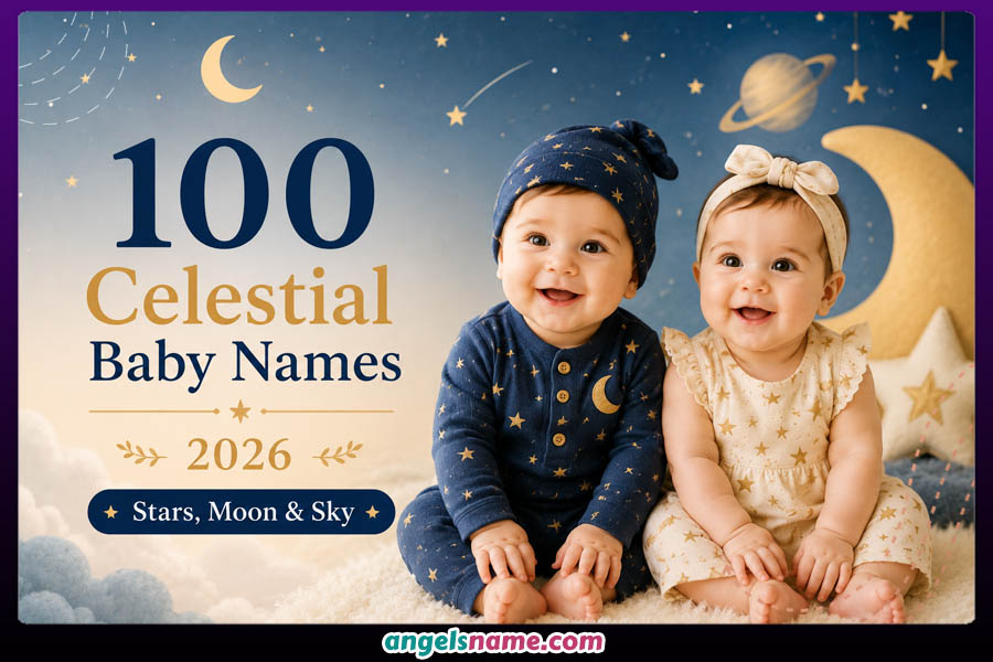 100 Celestial Baby Names 2026: Stars, Moon &amp; Sky