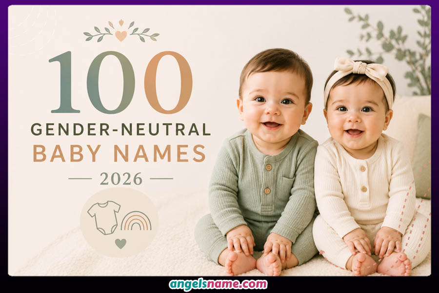 100 Gender-Neutral Baby Names 2026 With Meanings