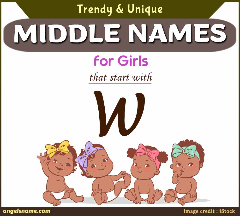 Cool and Cute Middle Names for Girls Starting with W