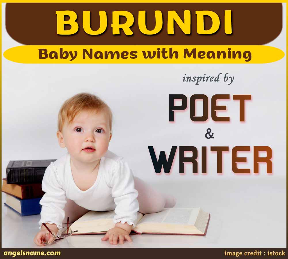 Top & Famous Burundian Poet and Writer Names